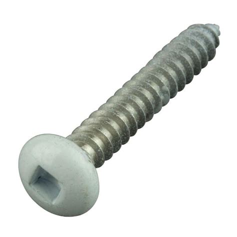 white hex head sheet metal screws|sheet metal screws for shelving.